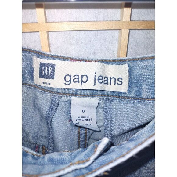 Gap Sz 6 Clamdigger Jeans - Picture 4 of 6